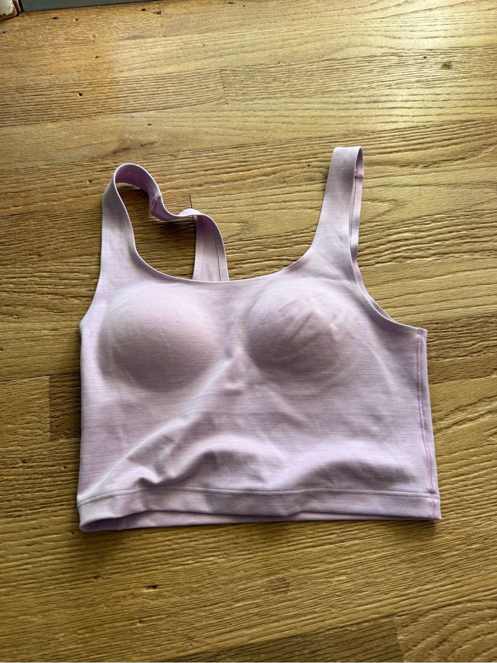 PINK Victoria's Secret Light Pink Seamless Scoop Bralette